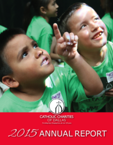 Annual Report Cover for CCD